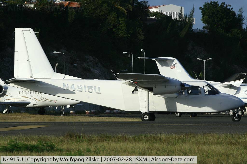 N4915U, 1976 Britten-Norman BN-2A-27 Islander C/N 789, visitor