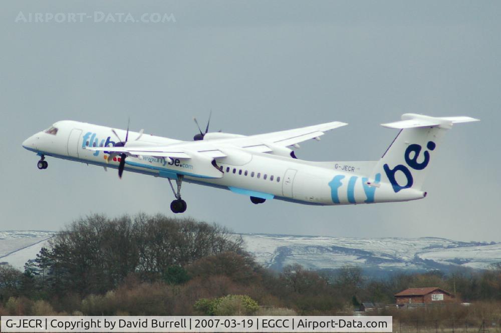 G-JECR, 2006 De Havilland Canada DHC-8-402Q Dash 8 C/N 4139, Flybe - Taking off