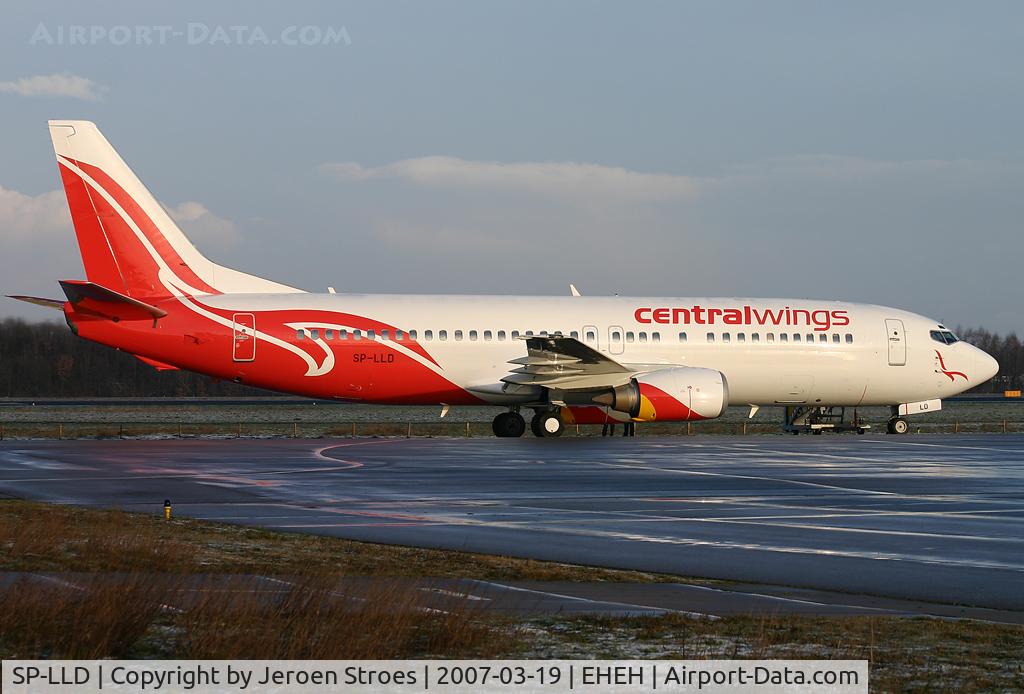 SP-LLD, 1994 Boeing 737-45D C/N 27256, just rolled out in her new livery