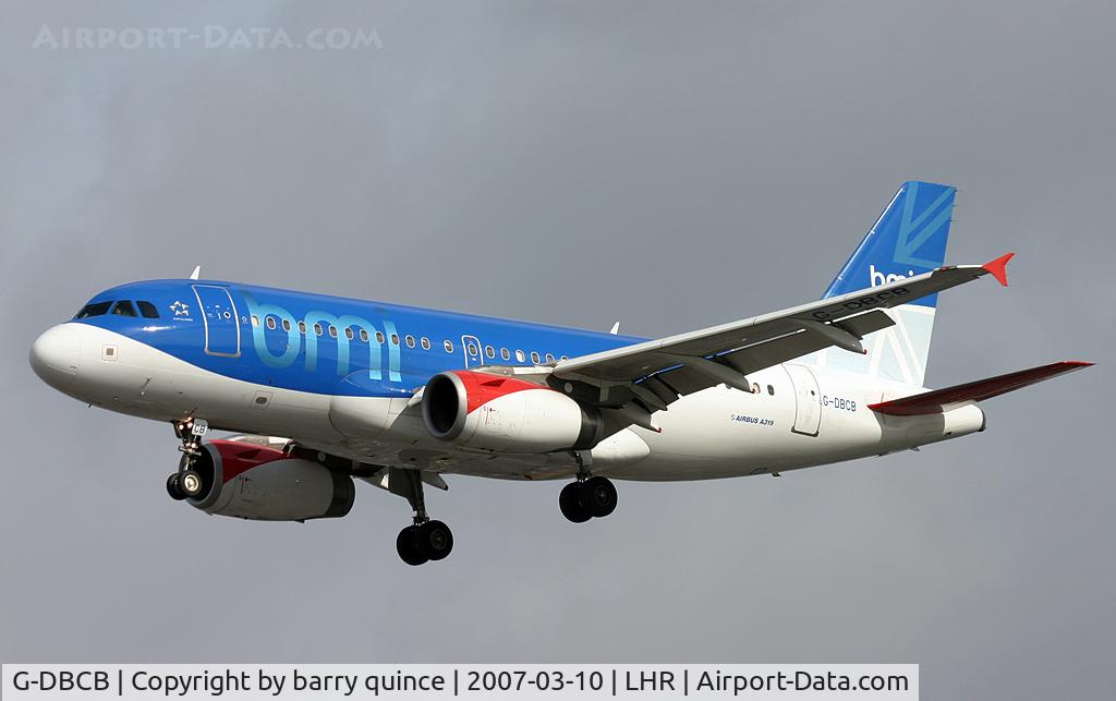 G-DBCB, 2004 Airbus A319-131 C/N 2188, A31 BMI