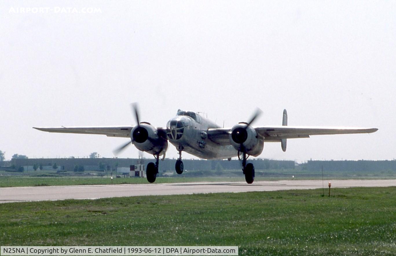 N25NA, 1944 North American B-25J Mitchell Mitchell C/N 108-47479, Taking off Runway 10