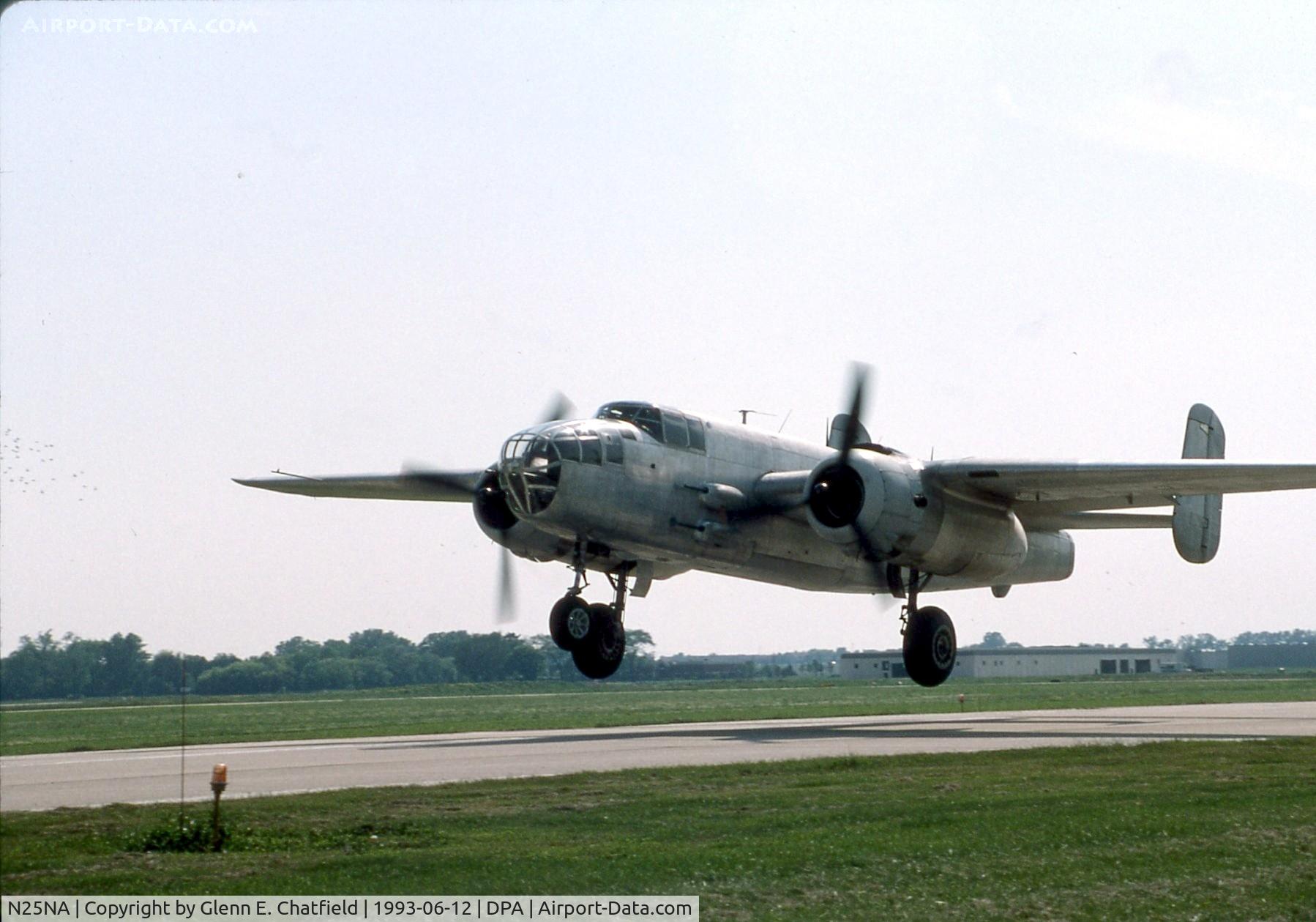 N25NA, 1944 North American B-25J Mitchell Mitchell C/N 108-47479, Taking off Runway 10