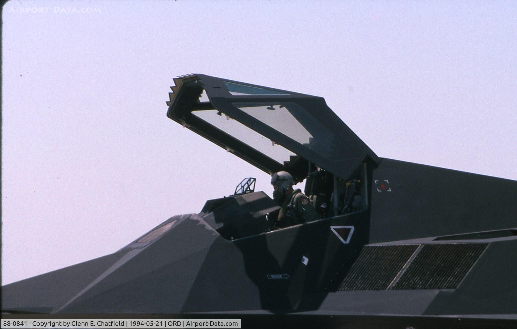 88-0841, 1988 Lockheed F-117A Nighthawk C/N A.4066, F-117A at the AFR/ANG open house