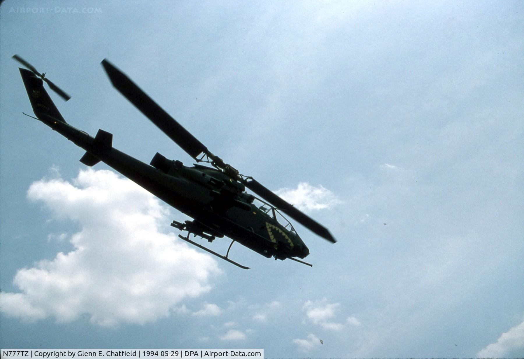 N777TZ, Bell AH-1E (209) C/N 22197, AH-1S 78-23091 rebuilt. Crashed in 1996