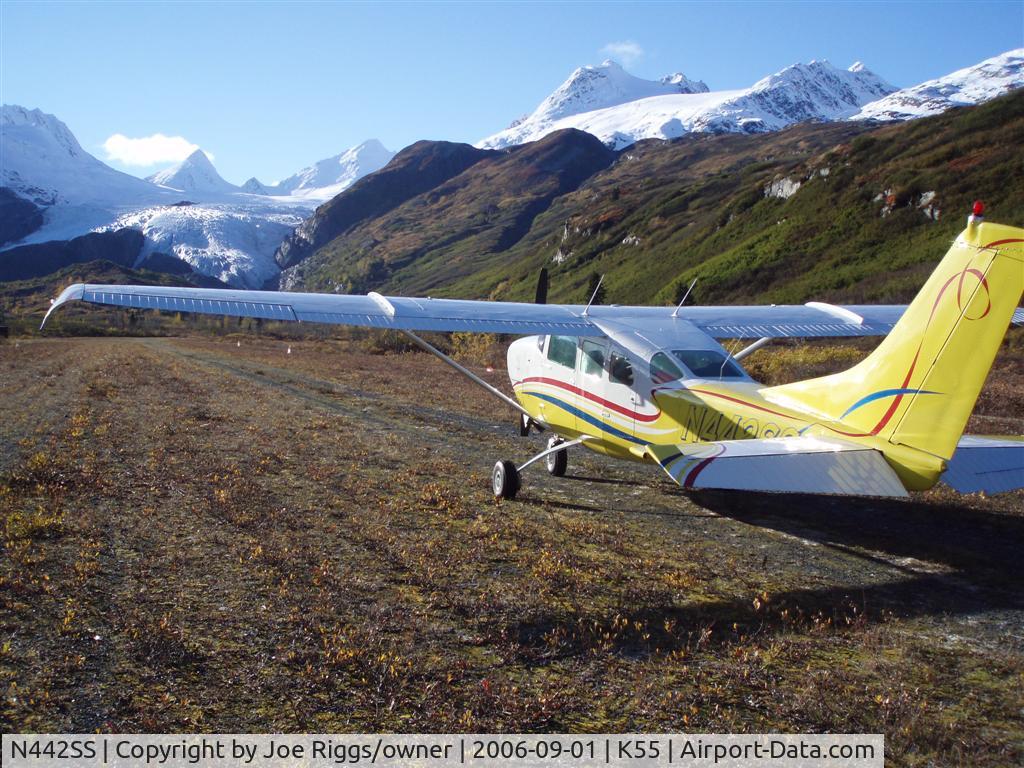 N442SS, 1965 Cessna P206 Super Skylane C/N P206-0121, Thompson Pass Alaska