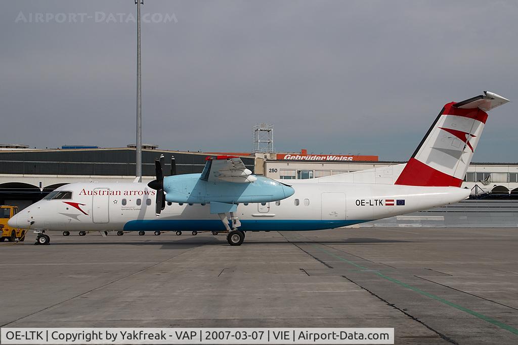OE-LTK, 1997 De Havilland Canada DHC-8-314Q Dash 8 C/N 483, Austrian Arrows Dash 8-300