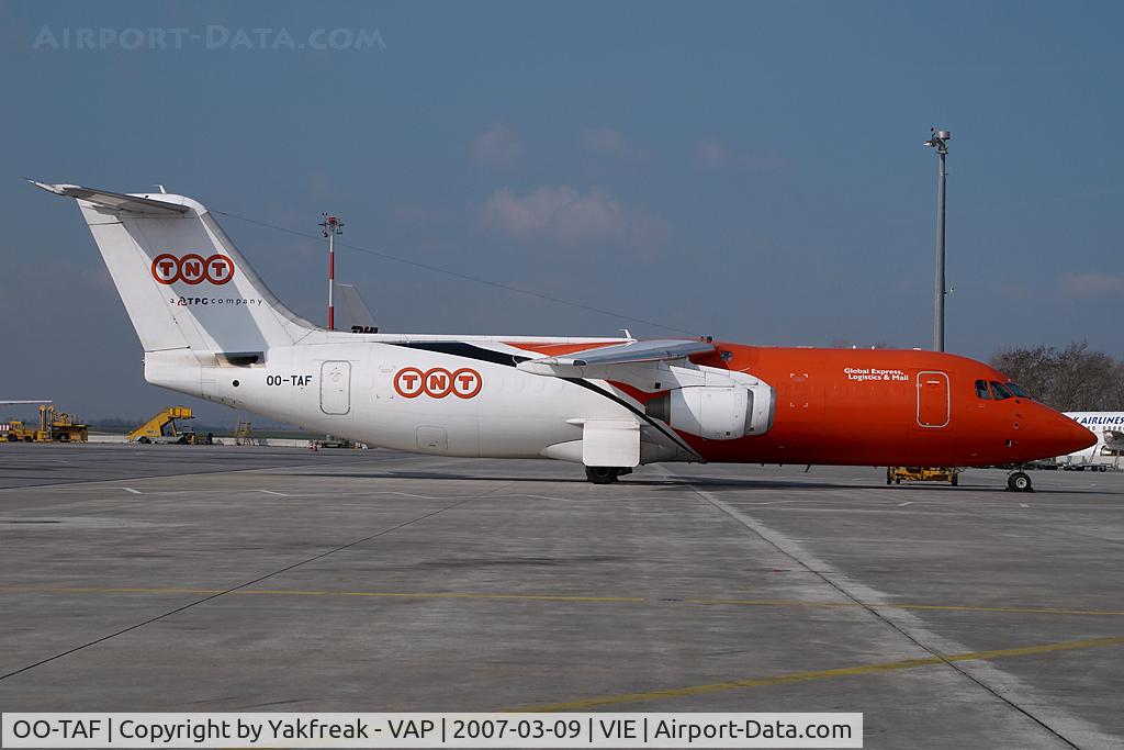 OO-TAF, 1990 British Aerospace BAe-146-300QT Quiet Trader C/N E3186, TNT Bae146