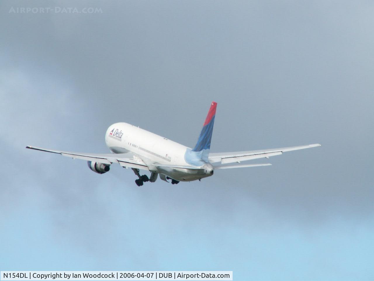 N154DL, 1991 Boeing 767-3P6 C/N 25241, B767-3P6ER/Delta Air Lines/Dublin
