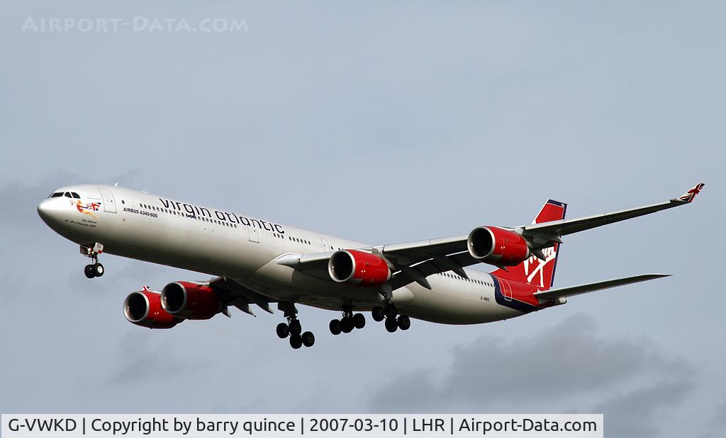 G-VWKD, 2005 Airbus A340-642 C/N 706, VIRGIN A340