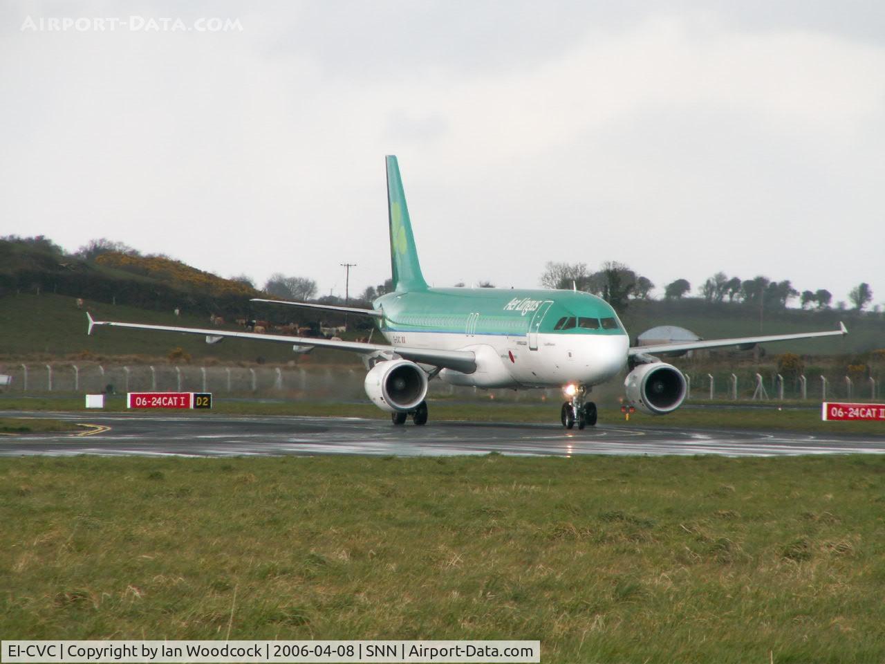 EI-CVC, 2001 Airbus A320-214 C/N 1443, A320-214/Aer Lingus/Shannon
