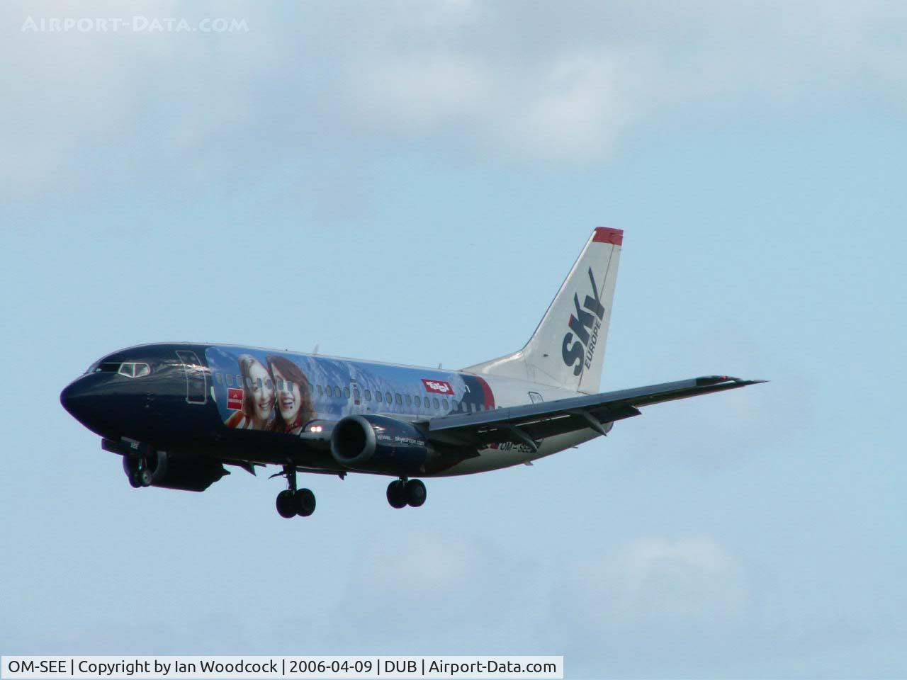 OM-SEE, 1992 Boeing 737-53C C/N 24827, B737-53C/SkyEurope Airlines/Dublin