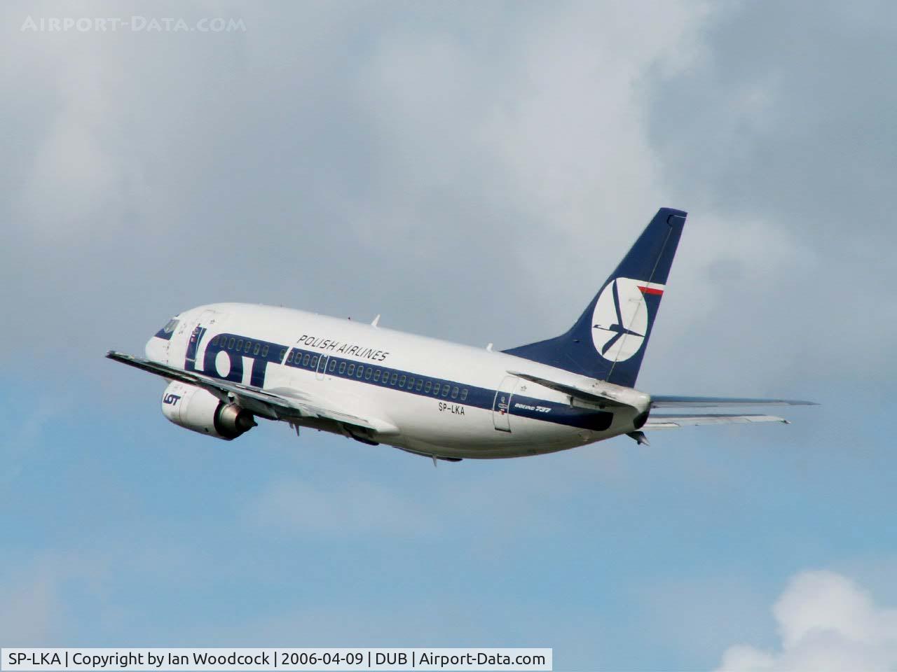 SP-LKA, 1992 Boeing 737-55D C/N 27416, B737-55D/LOT Polish Airlines/Dublin