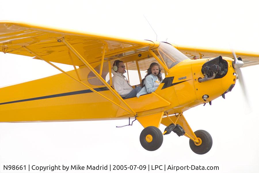 N98661, 1946 Piper J3C-65 Cub Cub C/N 18890, Cub Fly In Lompoc Calif 2005