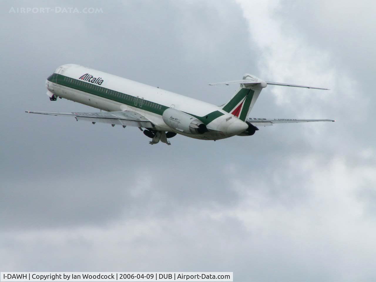 I-DAWH, 1984 McDonnell Douglas MD-82 (DC-9-82) C/N 49202/1170, MD82/Alitalia/Dublin