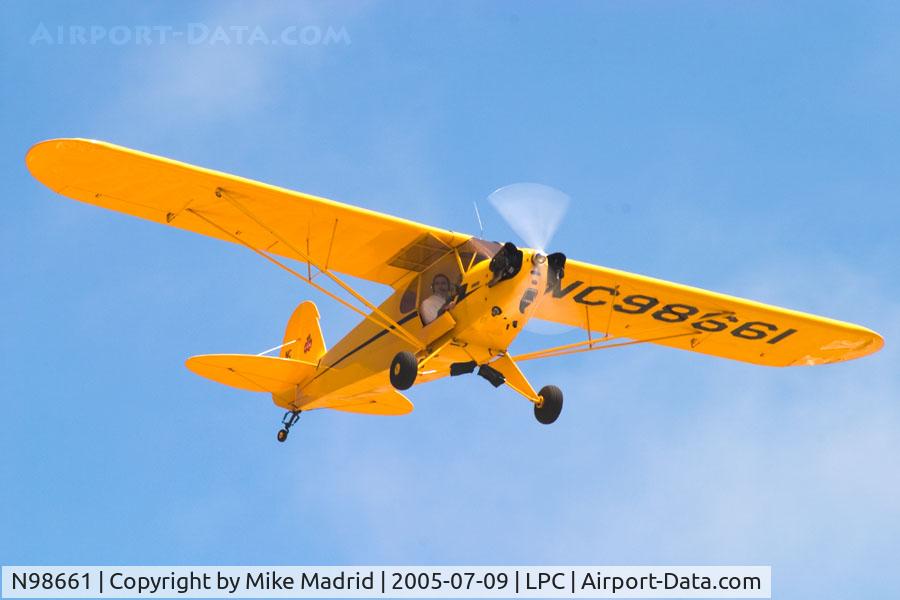 N98661, 1946 Piper J3C-65 Cub Cub C/N 18890, Cub Fly In Lompoc Calif 2005
