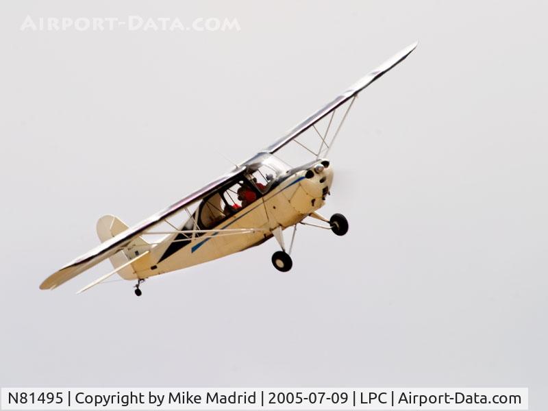 N81495, 1945 Aeronca 7AC Champion C/N 7AC-114, Cub Fly In Lompoc Calif 2005
