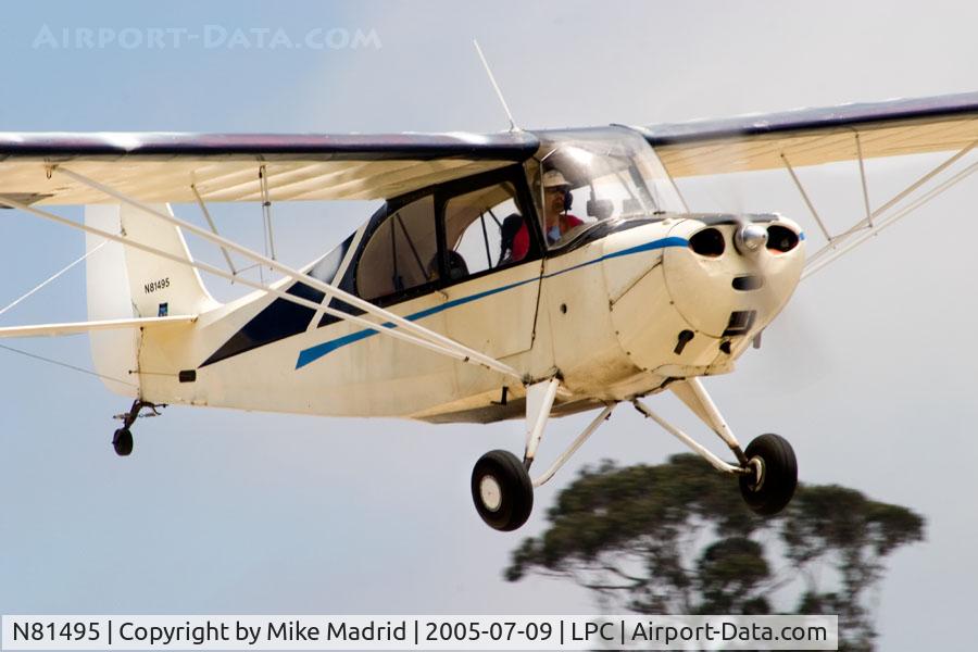 N81495, 1945 Aeronca 7AC Champion C/N 7AC-114, Cub Fly In Lompoc Calif 2005