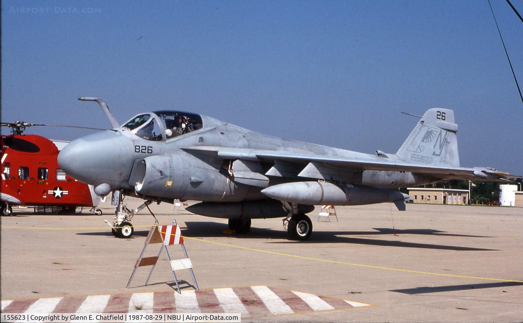 155623, Grumman A-6E Intruder C/N I-349, Open house at Glenview NAS