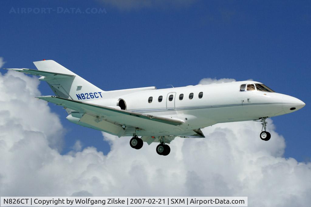 N826CT, 1988 British Aerospace BAe.125 Series 800A C/N 258117, visitor