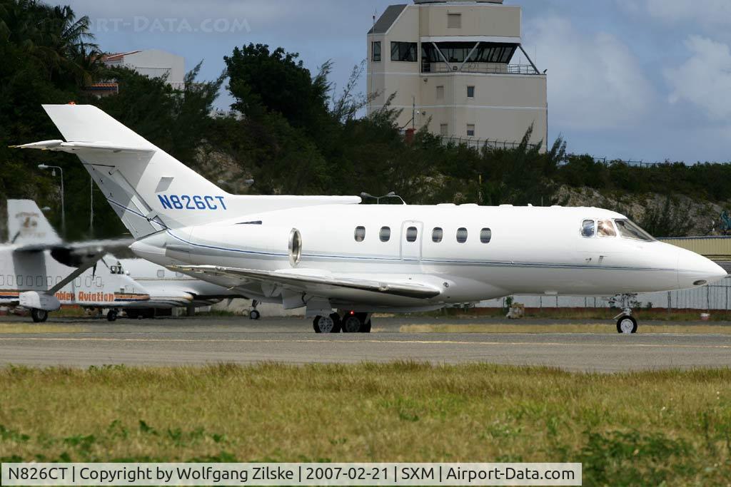 N826CT, 1988 British Aerospace BAe.125 Series 800A C/N 258117, visitor