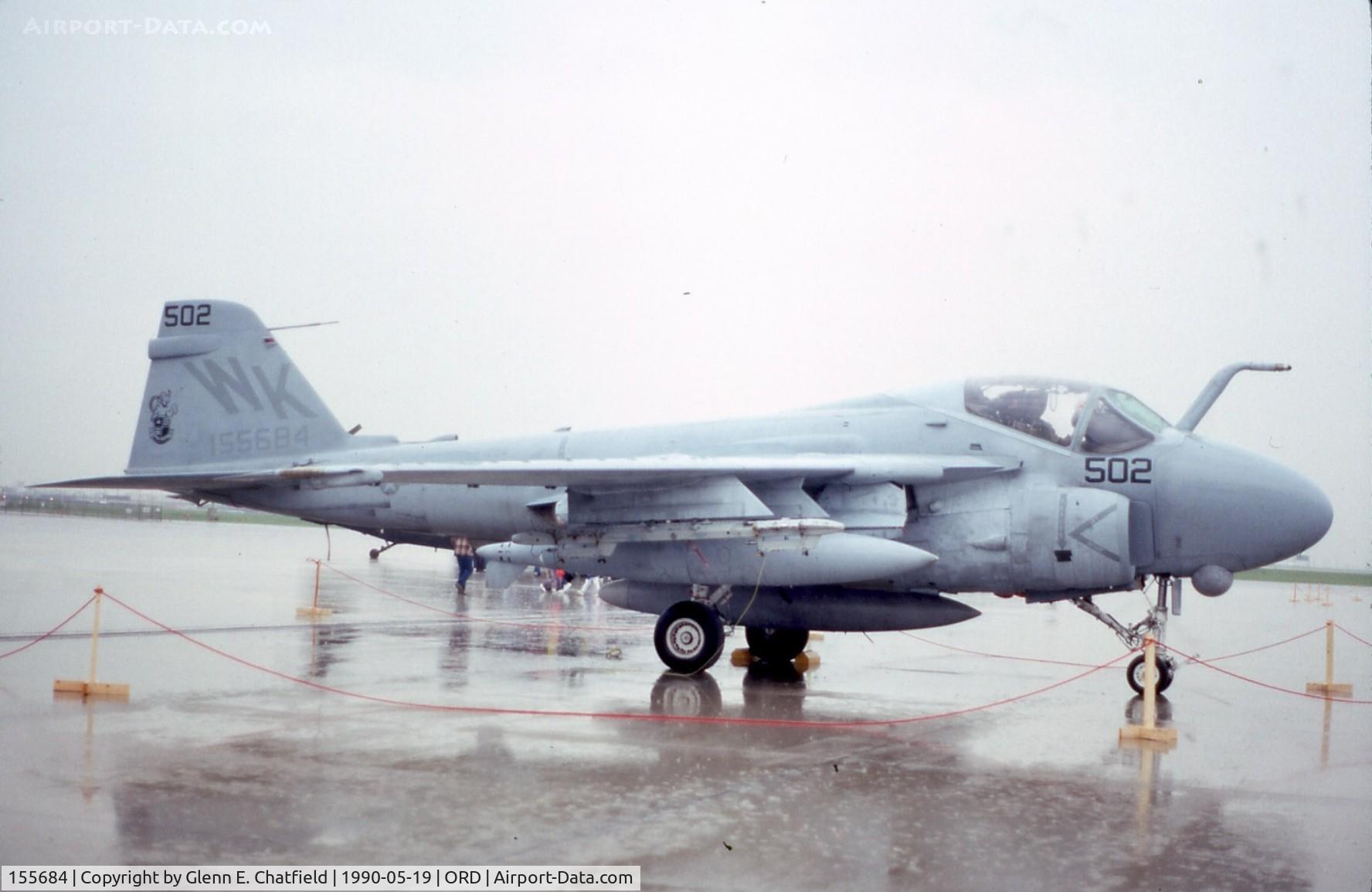 155684, Grumman A-6E Intruder C/N I-410, Open house at the ANG ramp