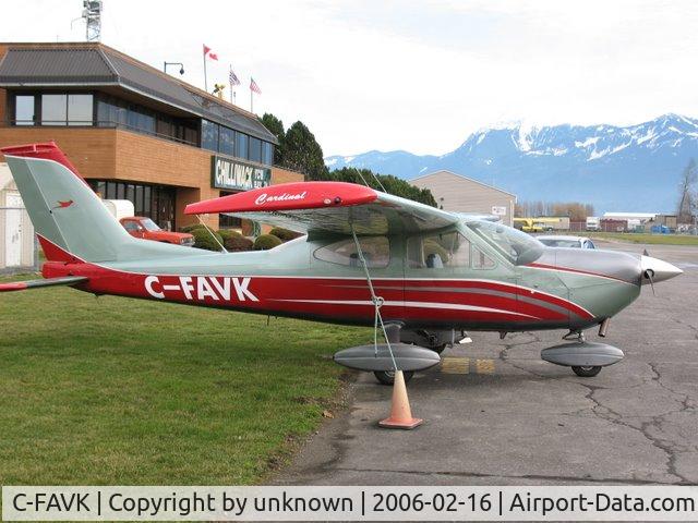 C-FAVK, 1971 Cessna 177B Cardinal C/N 17701683, Cessna Cardinal