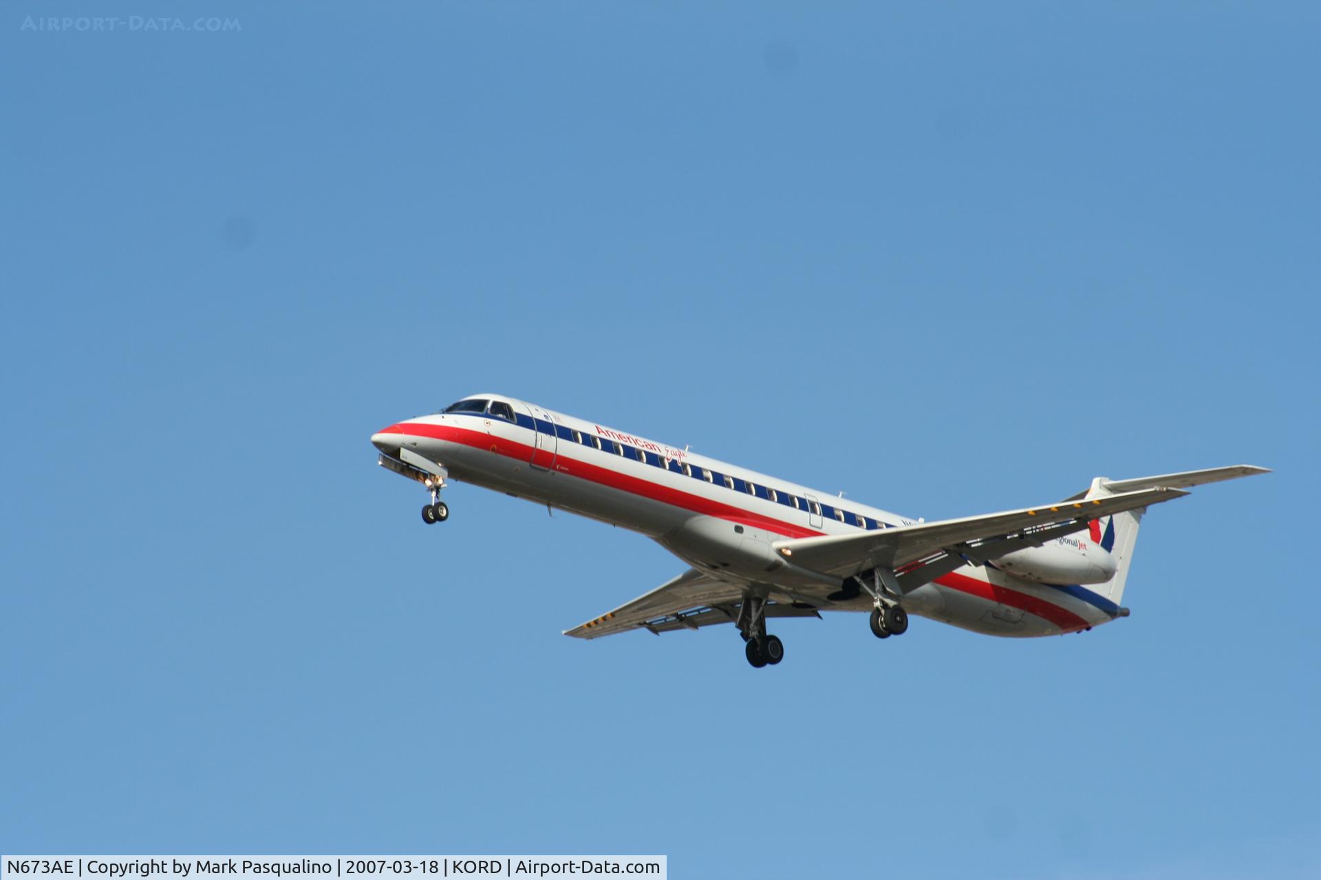 N673AE, 2004 Embraer ERJ-145LR (EMB-145LR) C/N 145797, EMB-145-LR