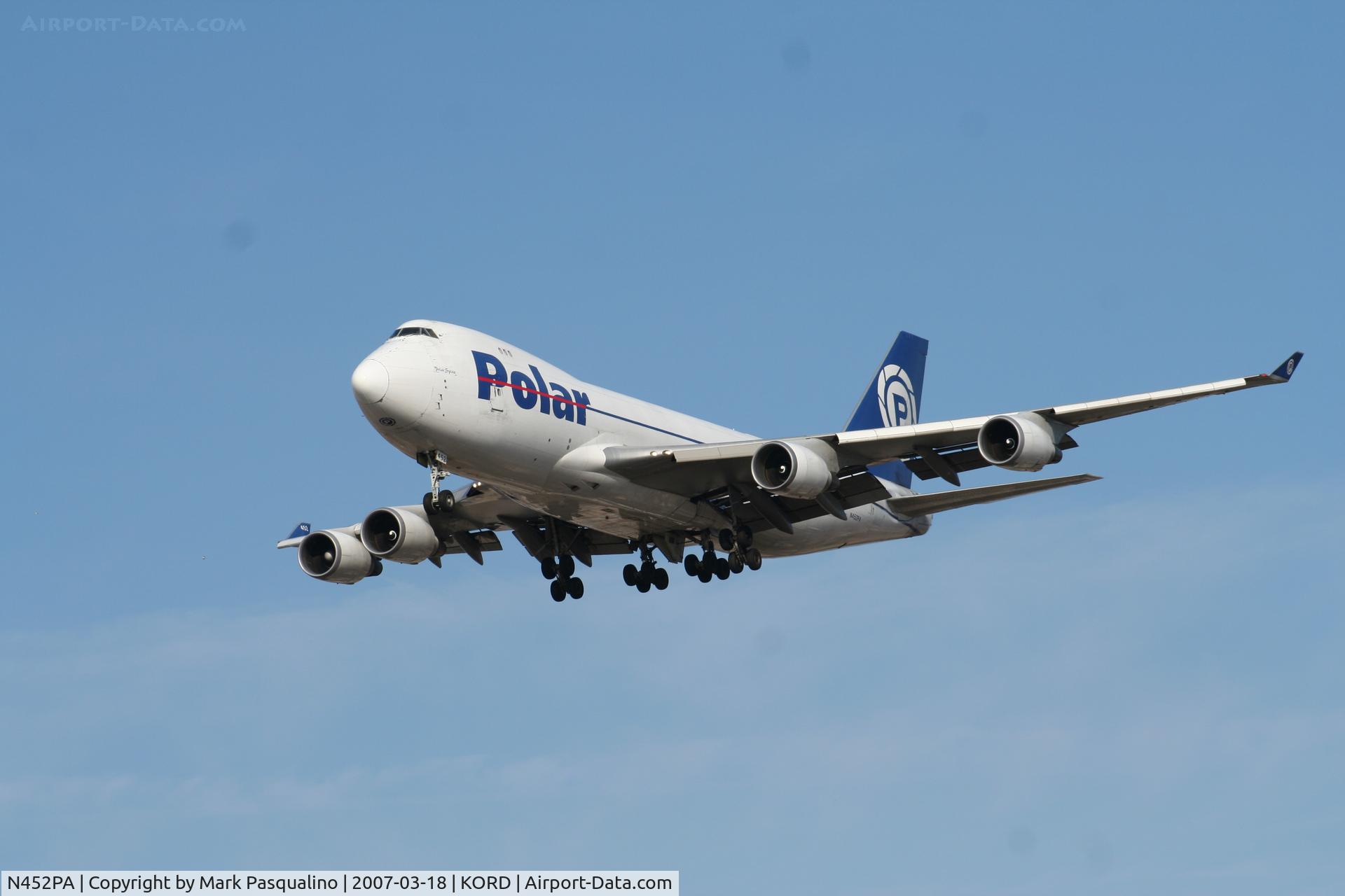 N452PA, 2000 Boeing 747-46NF C/N 30810, Boeing 747-400F