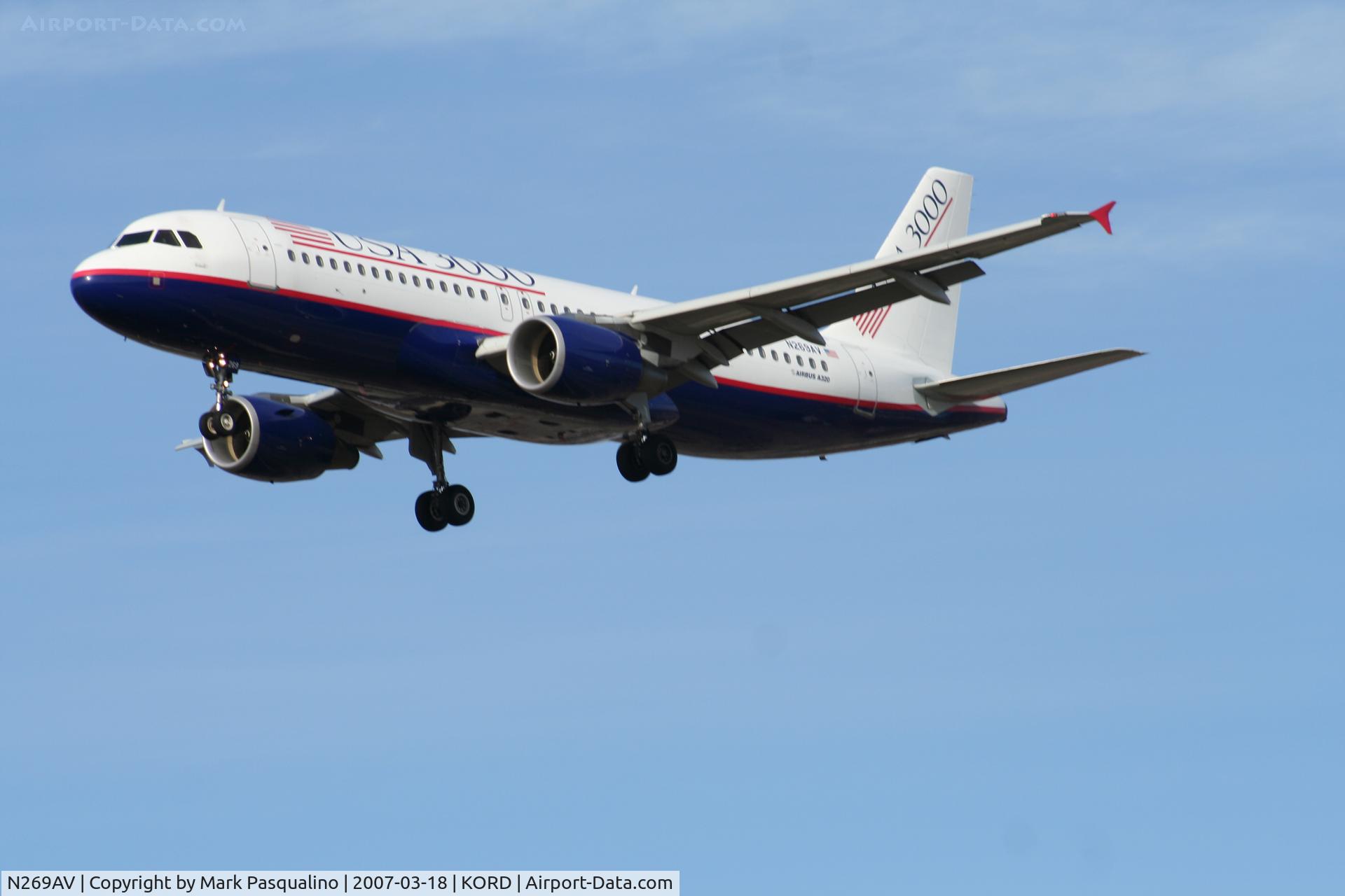 N269AV, 2004 Airbus A320-214 C/N 2187, Airbus A320