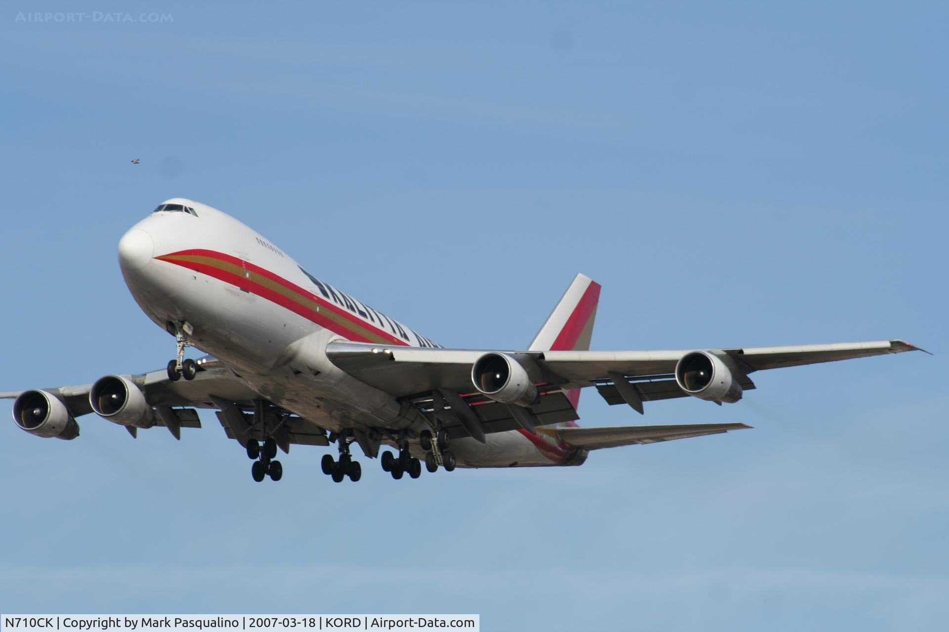 N710CK, 1975 Boeing 747-2B4B C/N 21097, Boeing 747-200