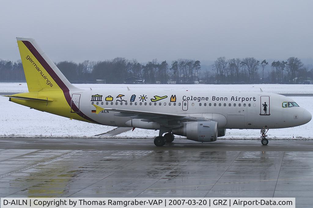D-AILN, 1997 Airbus A319-114 C/N 700, Germanwings Airbus A319