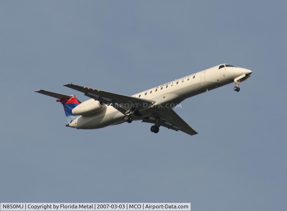 N850MJ, 2002 Embraer EMB-145LR C/N 145568, Freedom Air
