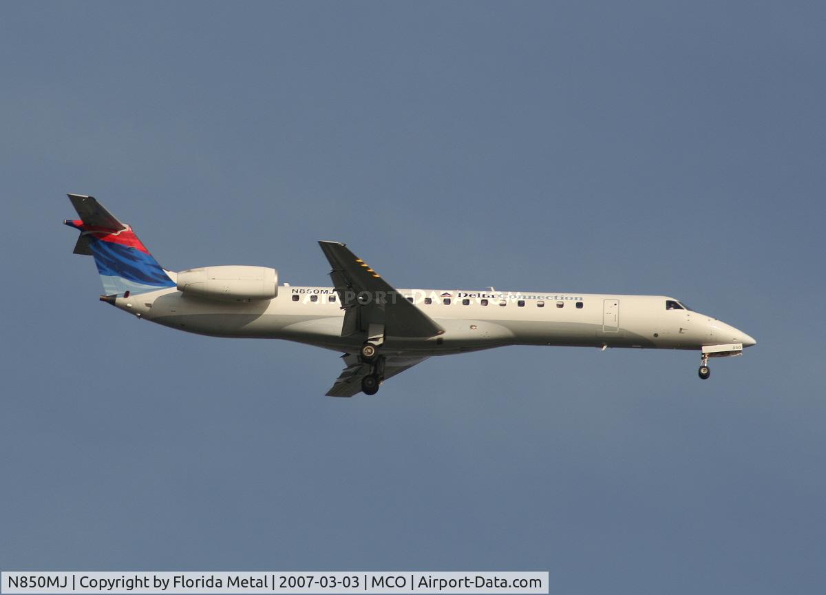 N850MJ, 2002 Embraer EMB-145LR C/N 145568, Freedom Air