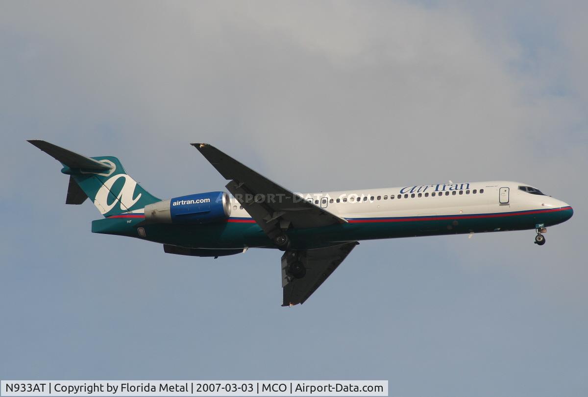 N933AT, 2000 Boeing 717-200 C/N 55071, Air Tran