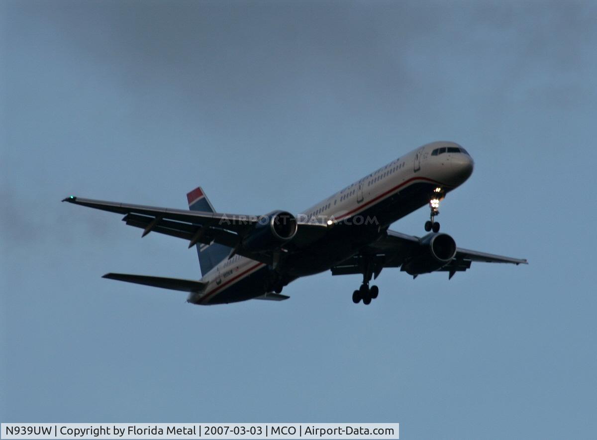 N939UW, 1994 Boeing 757-2B7 C/N 27303, US Airways