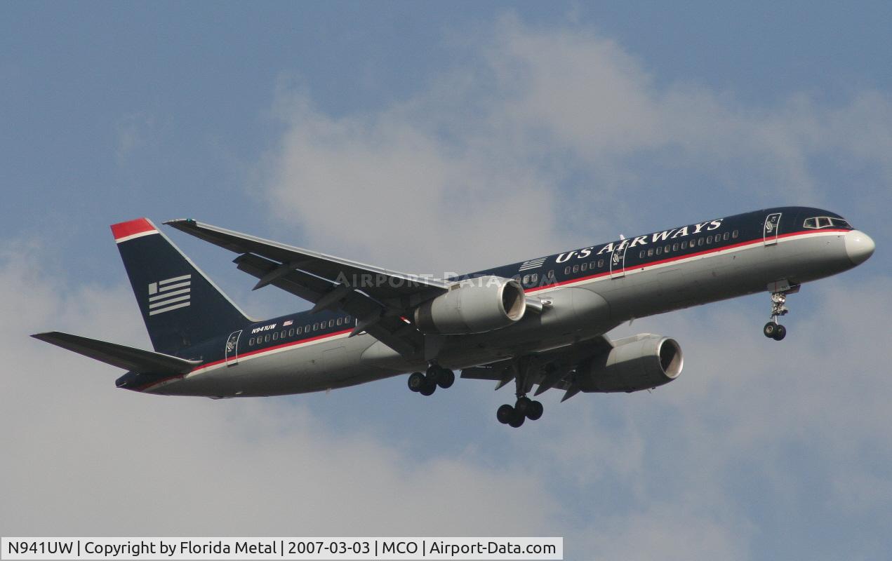 N941UW, 1995 Boeing 757-2B7 C/N 27806, US Airways
