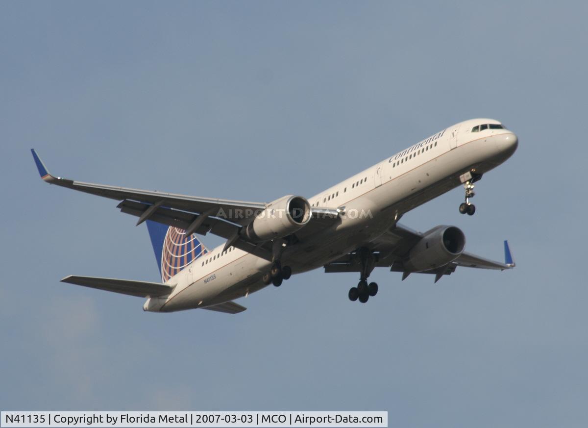 N41135, 1999 Boeing 757-224 C/N 29284, Continental