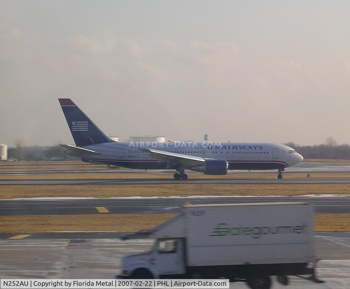N252AU, 1990 Boeing 767-2B7 C/N 24765, US Airways