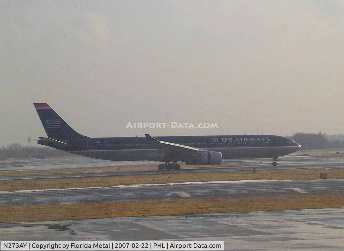 N273AY, 2000 Airbus A330-323 C/N 337, US Airways
