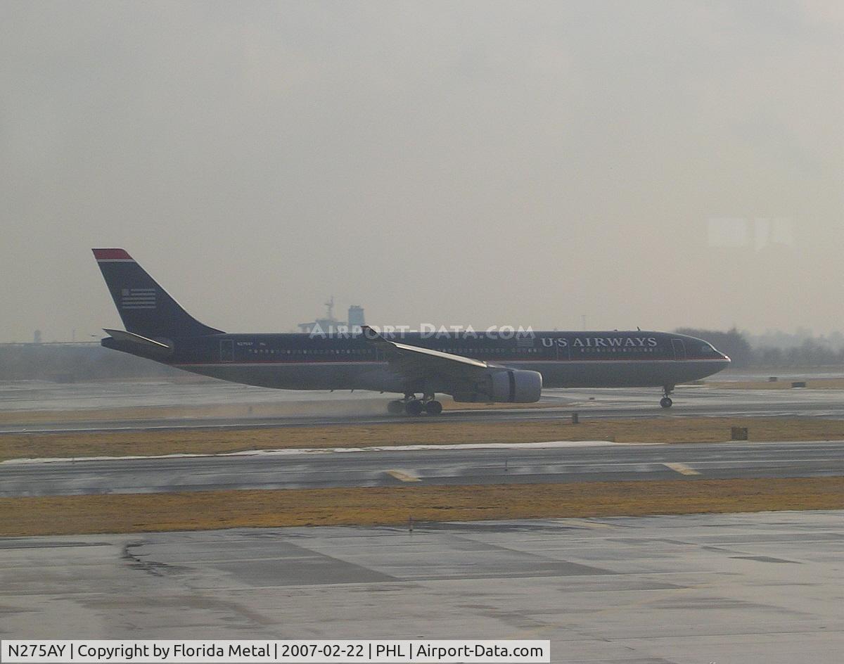 N275AY, 2000 Airbus A330-323 C/N 0370, US Airways