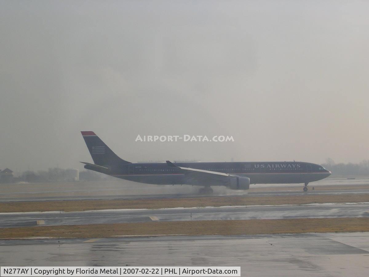 N277AY, 2001 Airbus A330-323 C/N 0380, US Airways
