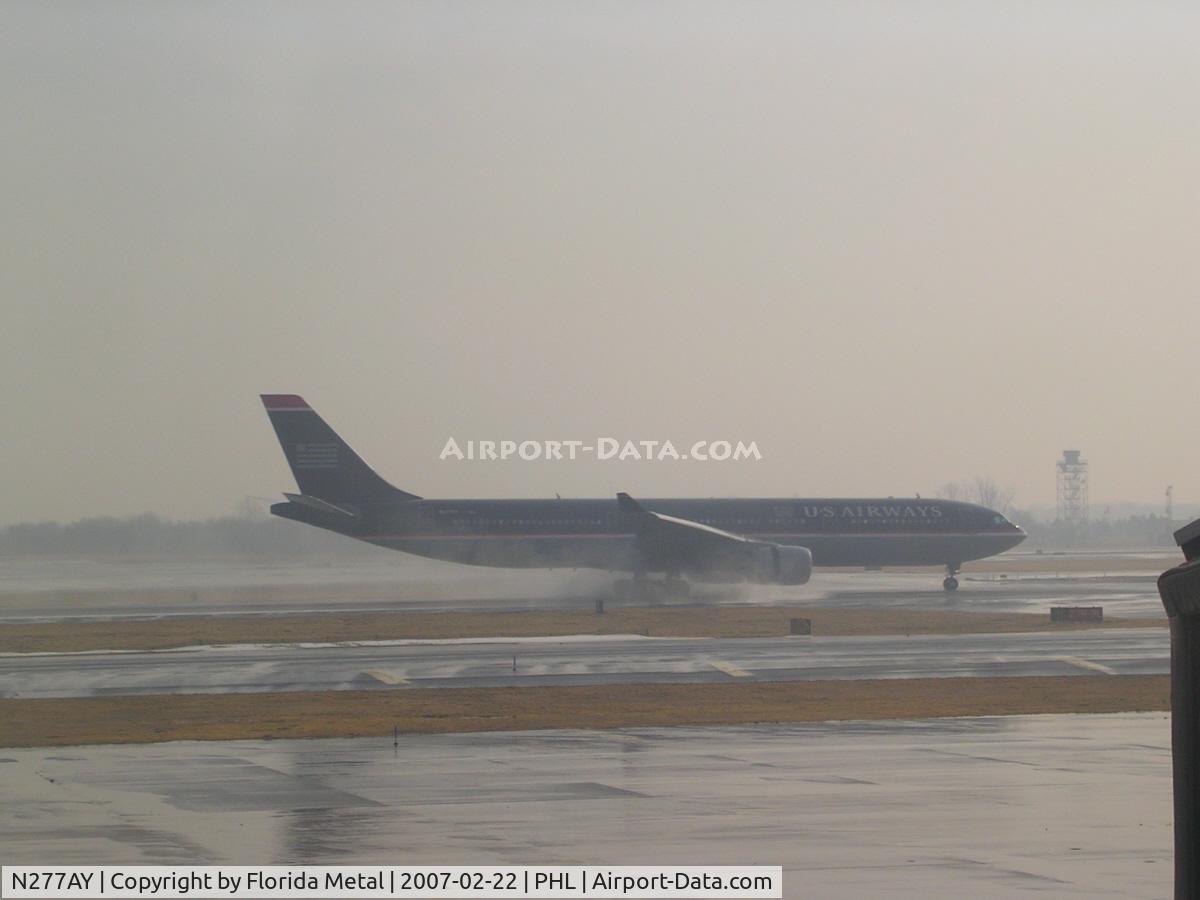 N277AY, 2001 Airbus A330-323 C/N 0380, US Airways