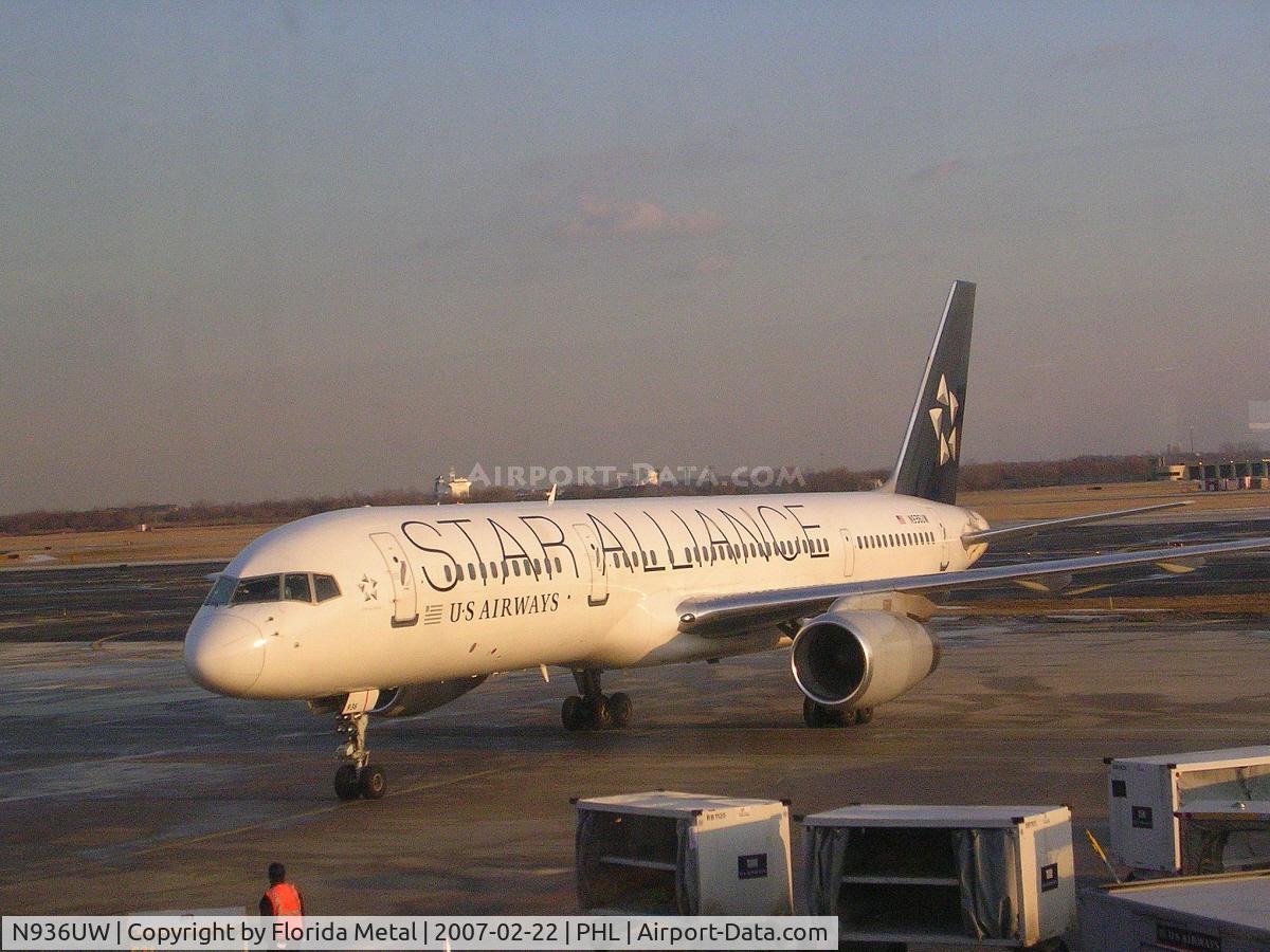 N936UW, 1994 Boeing 757-2B7 C/N 27244, This was going to be my flight back to MCO - Star Alliance