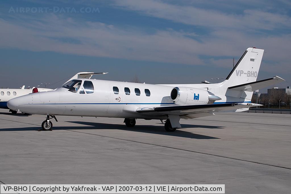 VP-BHO, 1981 Cessna 501 Citation I/SP C/N 501-0207, Cardinal Aviation Cessna 500 Citation 1