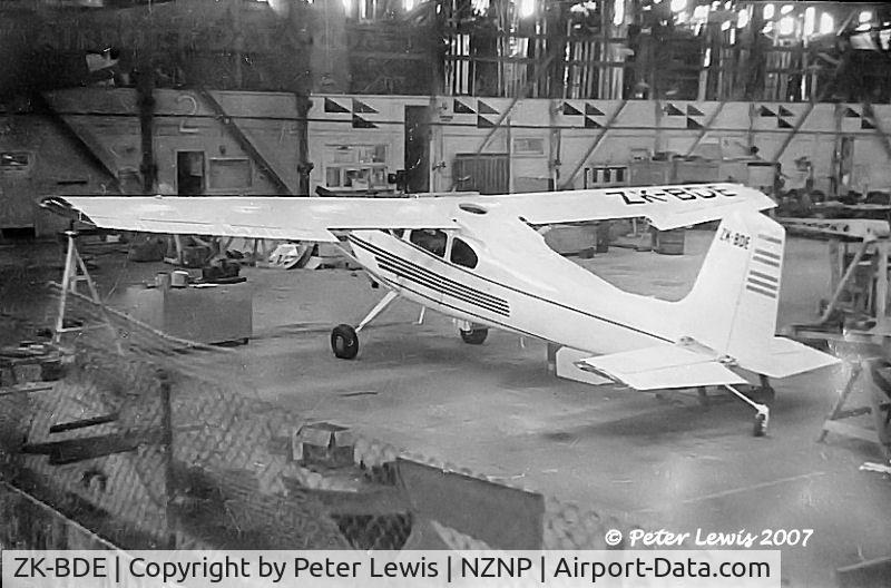 ZK-BDE, Cessna 180 C/N 30459, Cessna 180 - 1966