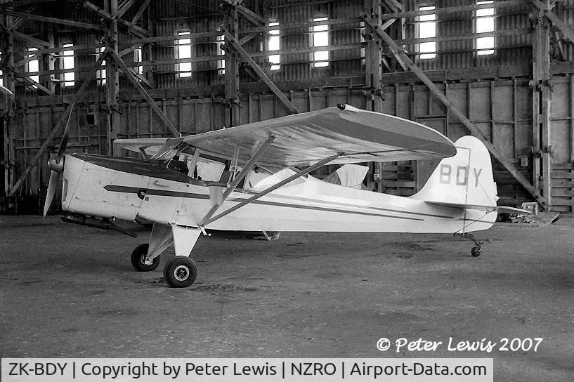 ZK-BDY, Auster J-5F Aiglet Trainer C/N 3109, Auster J5F Aiglet Trainer