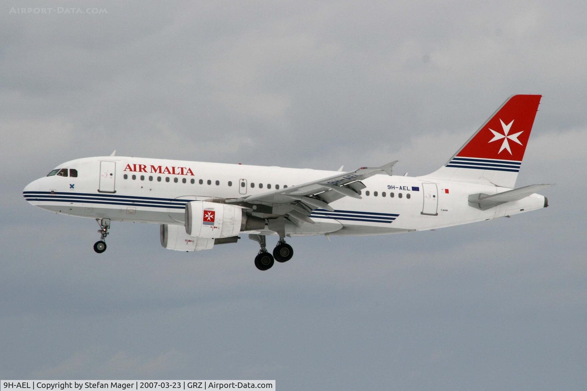9H-AEL, 2004 Airbus A319-111 C/N 2332, Air Malta A319