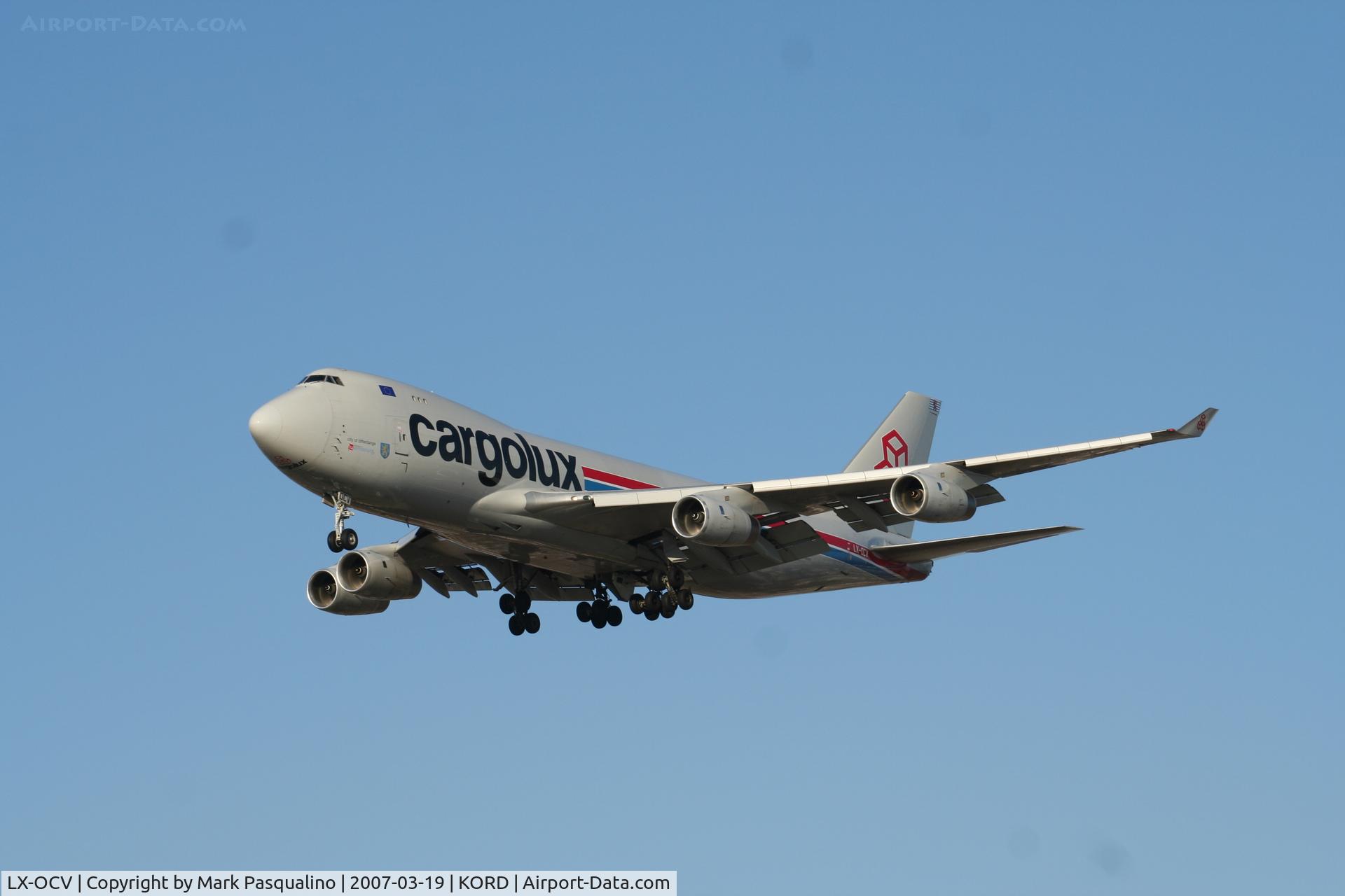 LX-OCV, 1999 Boeing 747-4R7F/SCD C/N 29731, Boeing 747-400F