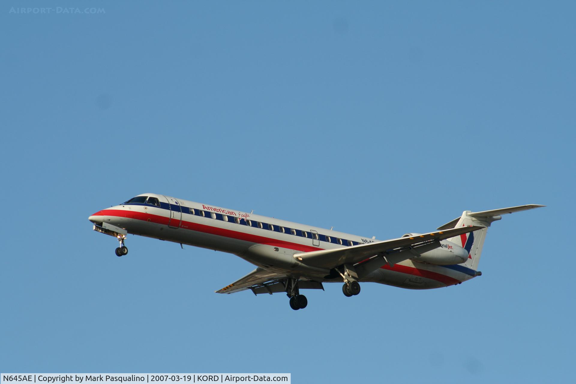 N645AE, 2000 Embraer ERJ-145LR (EMB-145LR) C/N 145212, EMB-145LR