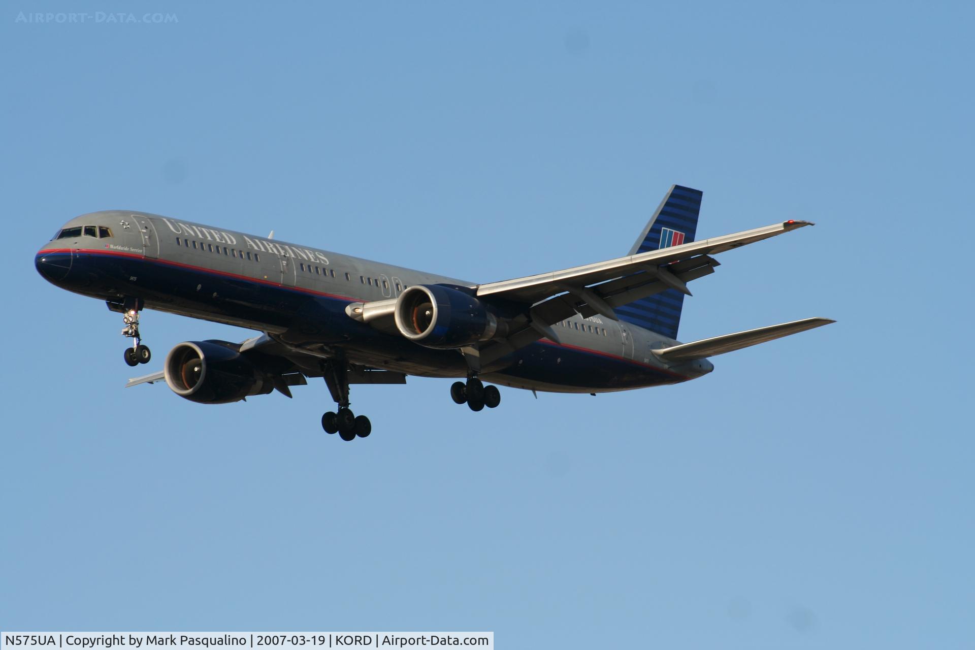 N575UA, 1993 Boeing 757-222 C/N 26689, Boeing 757-200